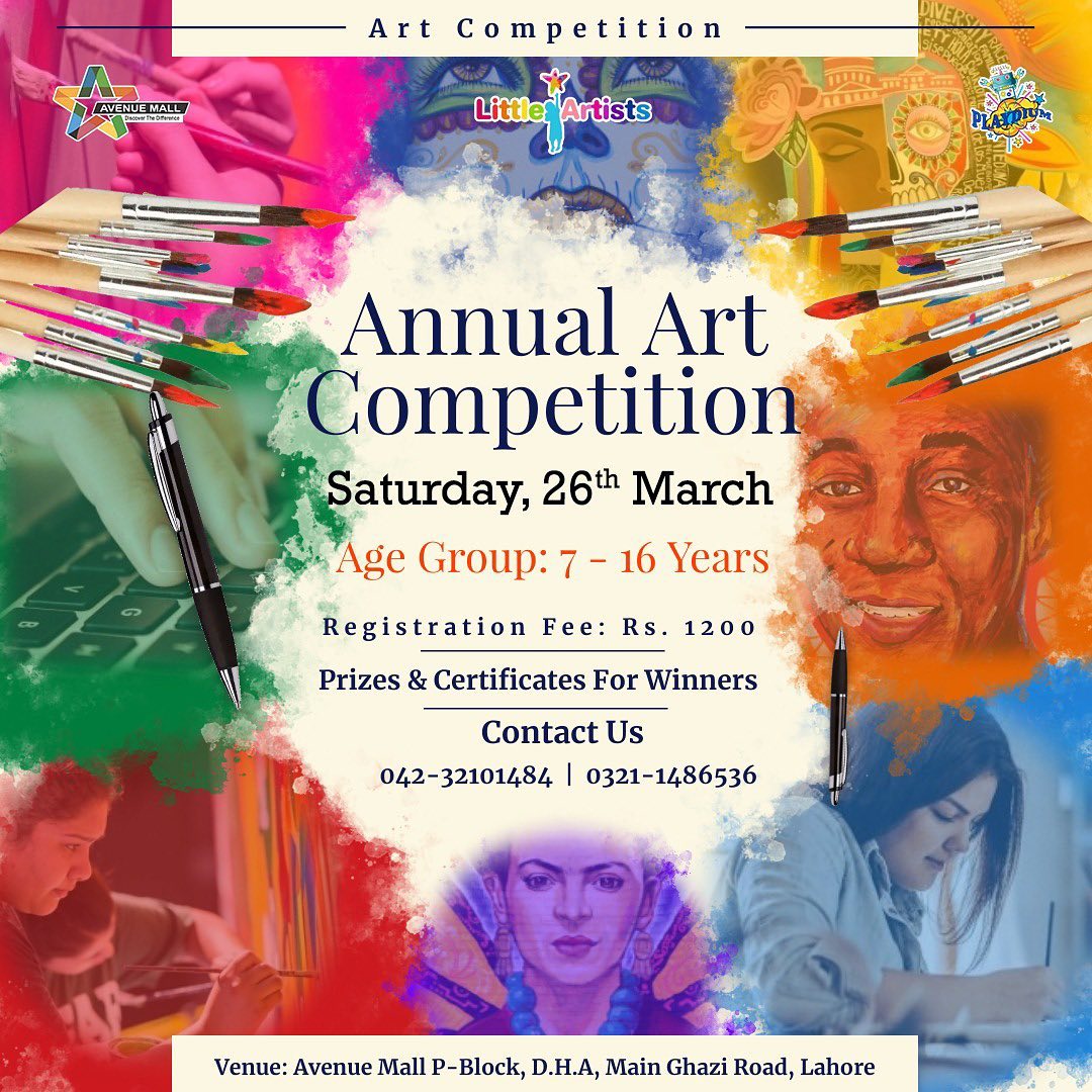 Annual Art Competition - Kids | Visit Lahore